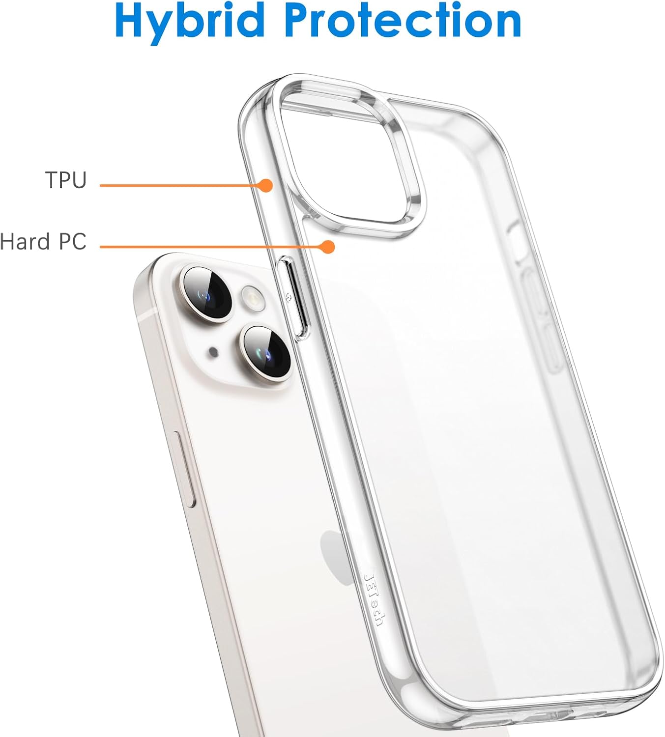 MOBIFY Crystal Clear Transparent Case for iPhone