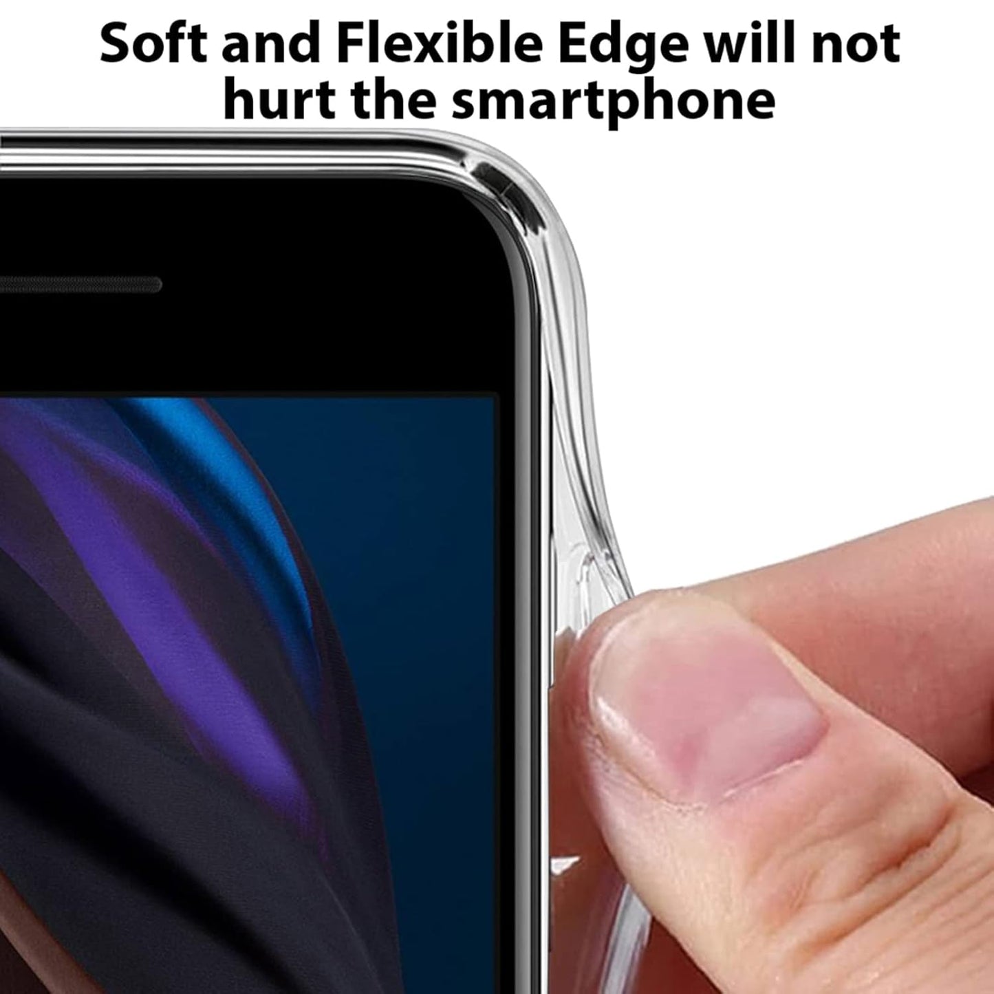 MOBIFY Crystal Clear Transparent Case for iPhone
