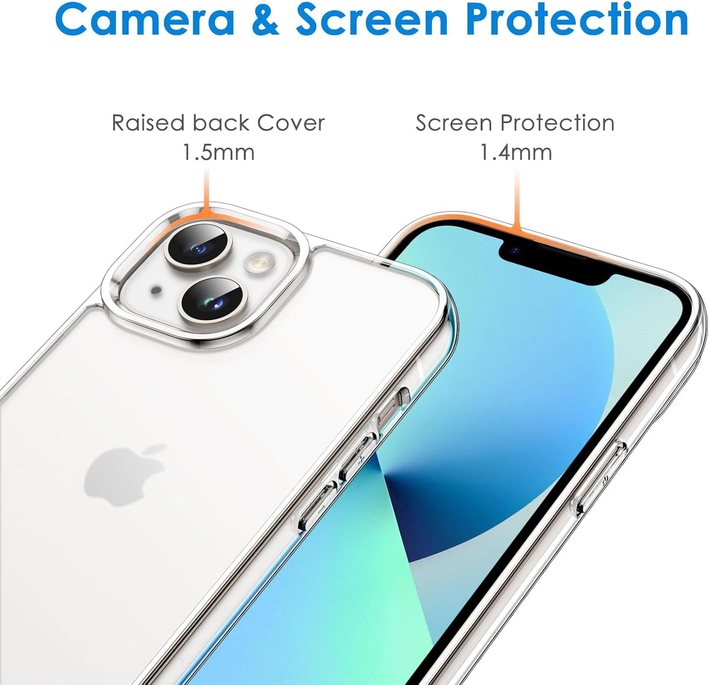 MOBIFY Crystal Clear Transparent Case for iPhone