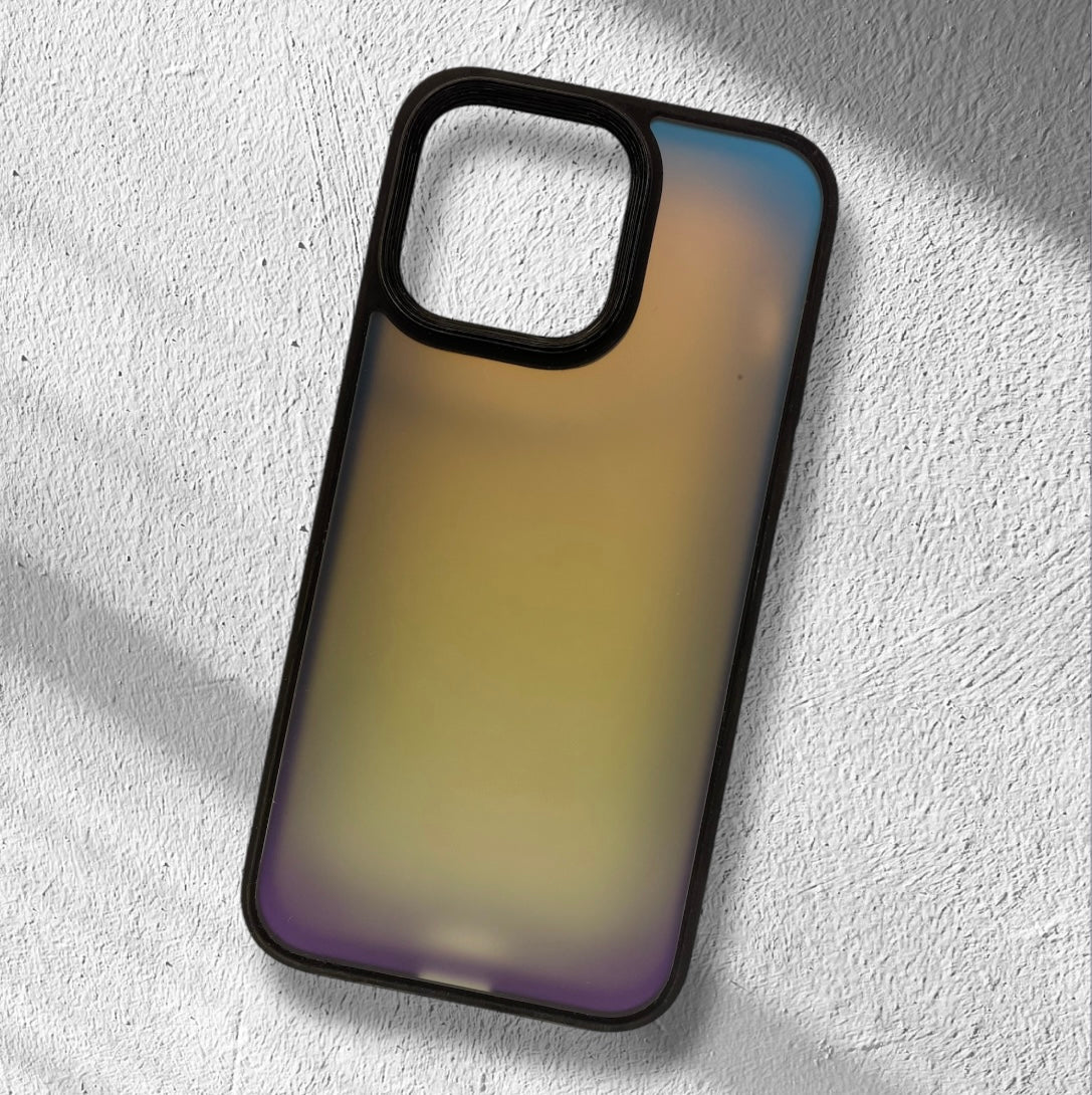 Premium Matte Dual Shade Transparent Protective Case For iPhone 14 Pro Max