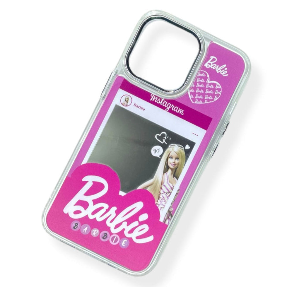 Premium Mirror Barbie Protective Case For iPhone 13 Pro