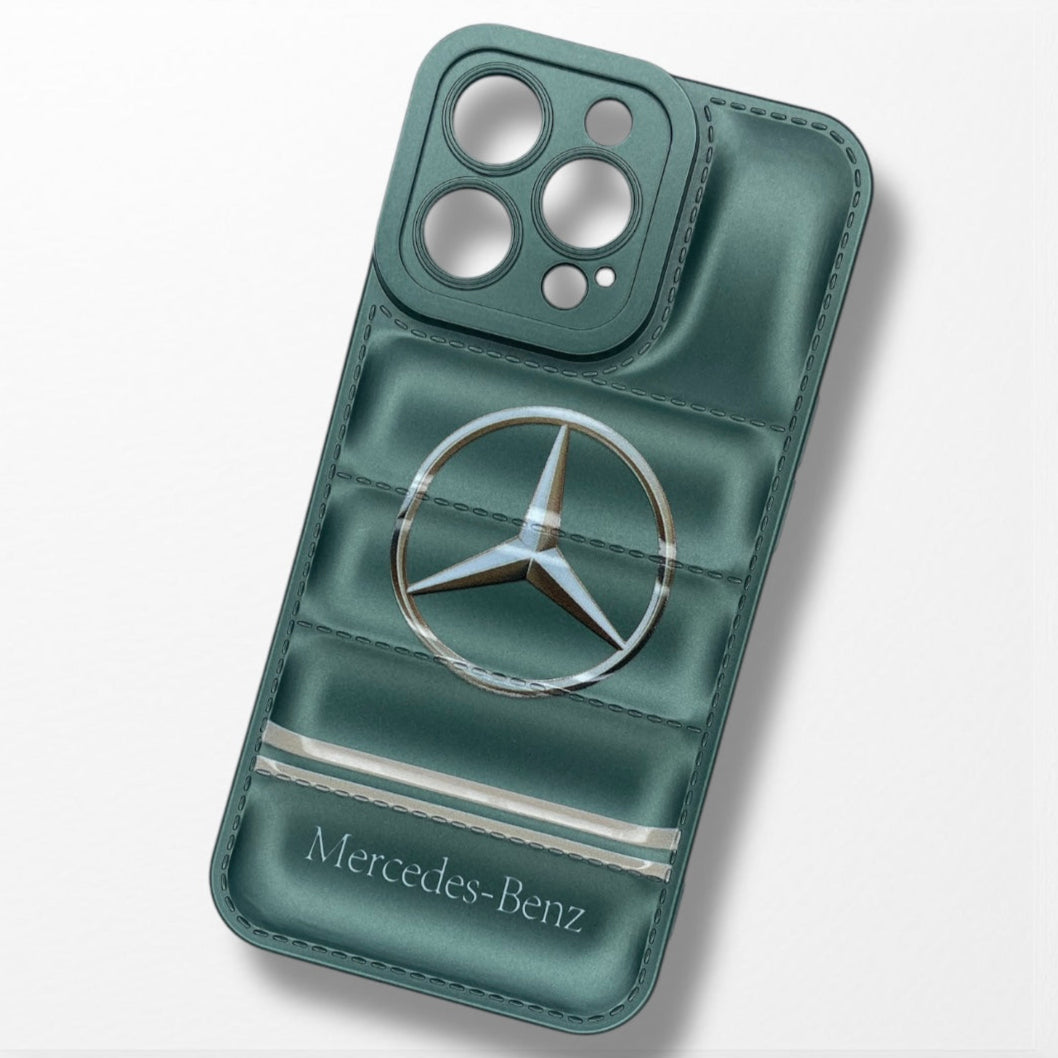 Premium Protective Printed Puff Case With Camera Protection For iPhone 13 Pro