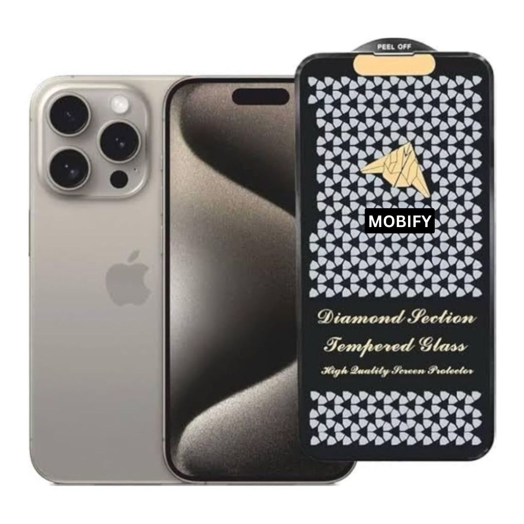 Diamond Shield™ Strong Tempered Glass Protection for iPhone