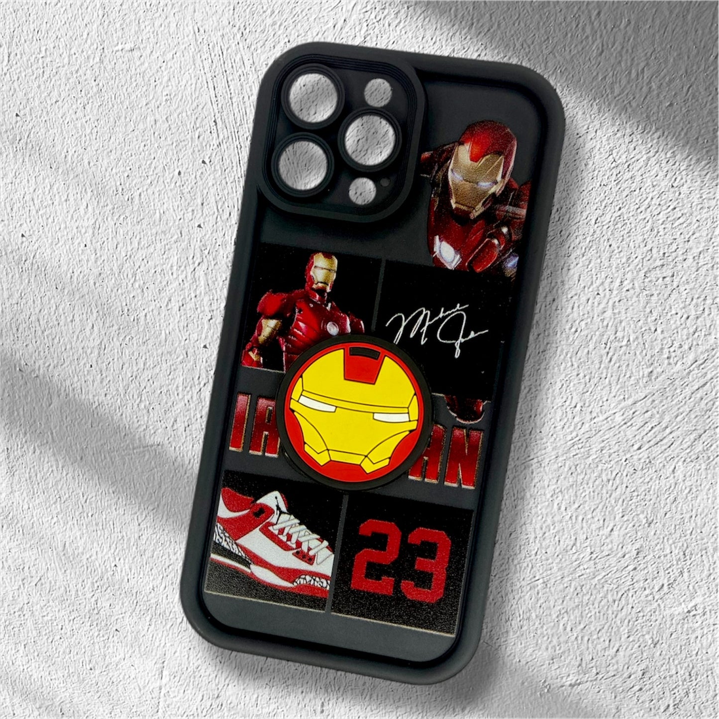 Premium Soft Silicon Printed Case With Camera Protection For iPhone 14 Pro Max