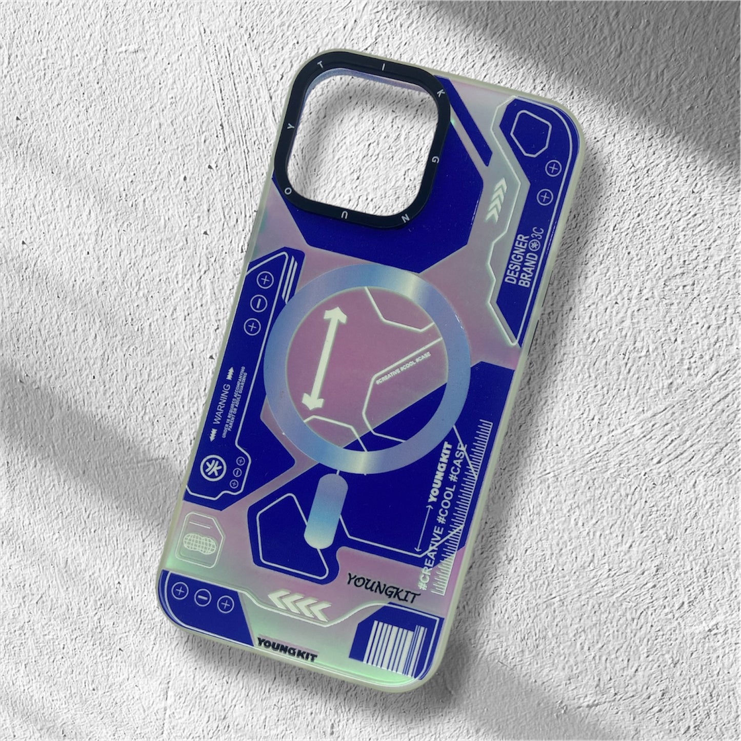 Premium Dual Shade Print Protective Case For iPhone 13 Pro Max