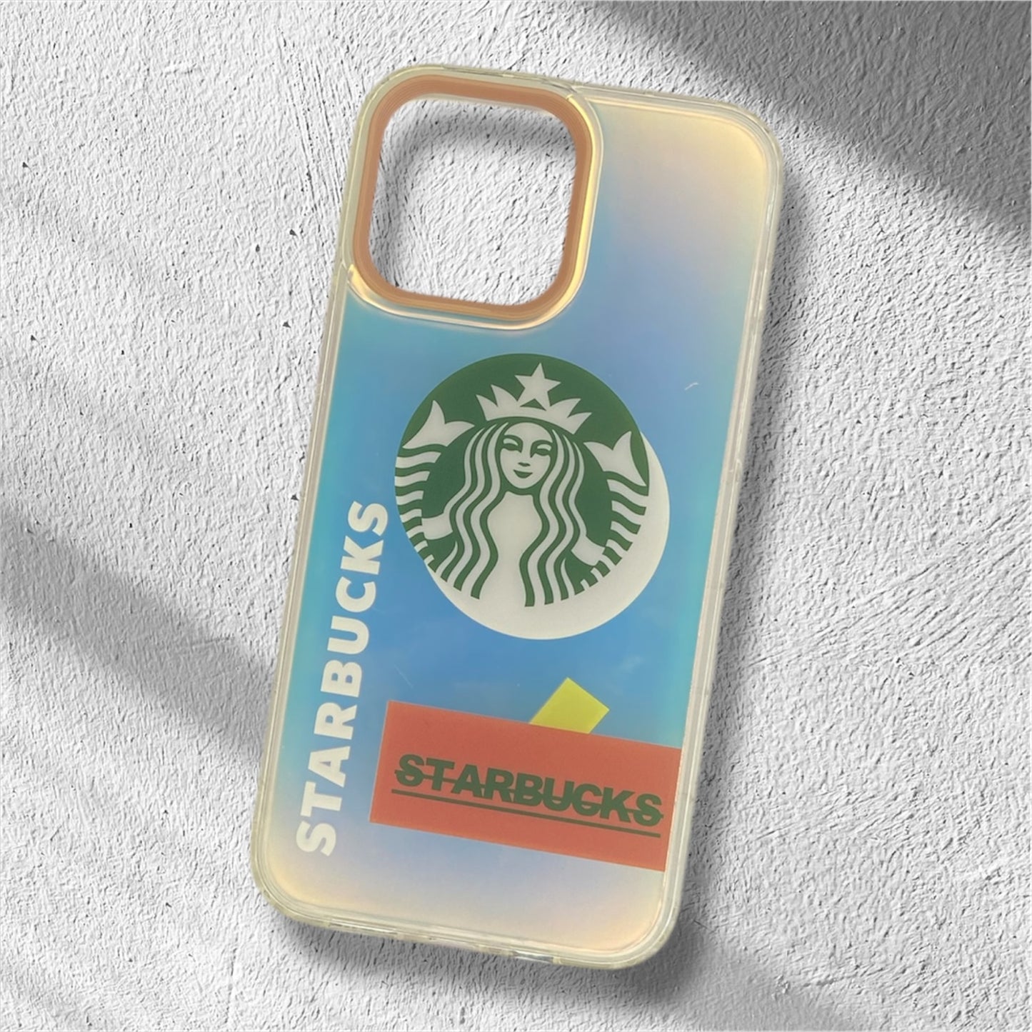 Premium Dual Shade Starbucks Print Protective Case For iPhone 13 Pro Max