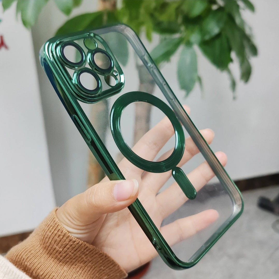 Premium Transparent Magsafe Case With Camera Protection For iPhone 13 Pro