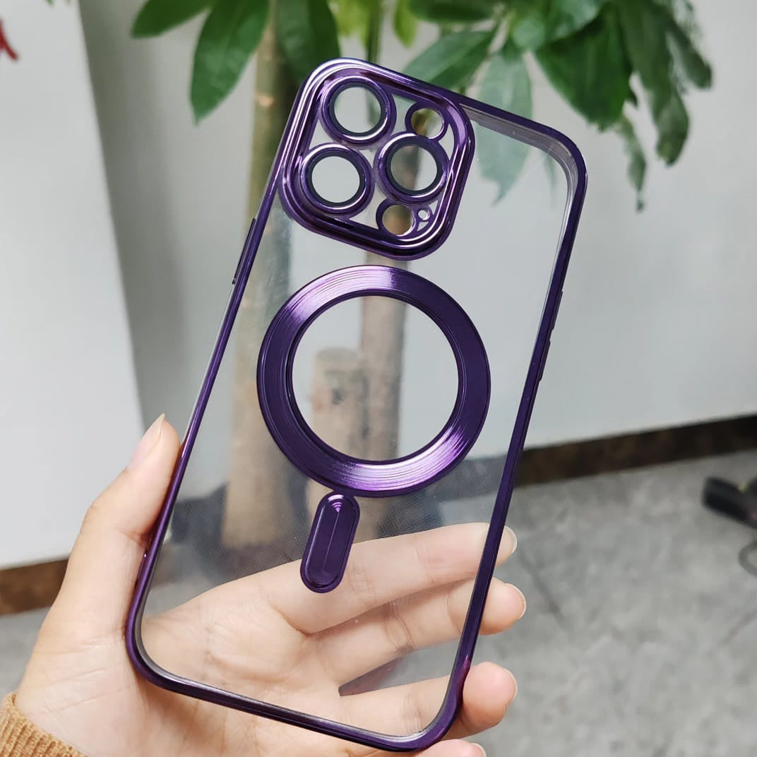 Premium Transparent Magsafe Case With Camera Protection For iPhone 13 Pro Max