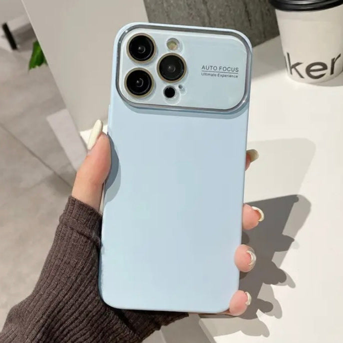 Premium Silicon Auto Focus Protective Case For iPhone 15 Pro