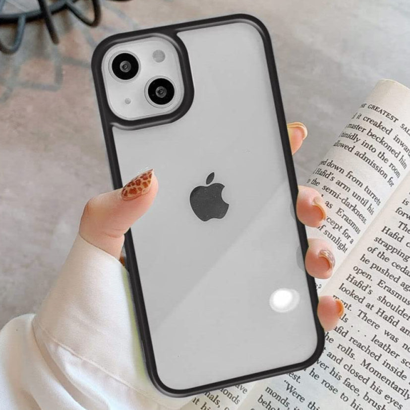 Premium Bumper Transparent Protective Case For iPhone 13/14