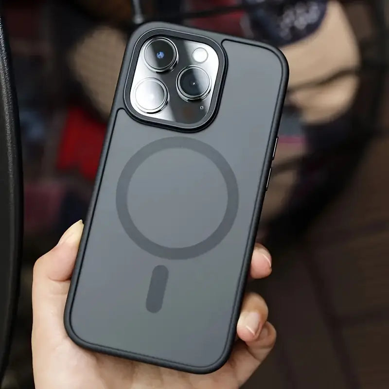 Premium Matte MagSafe Case with Wireless Charging for iPhone