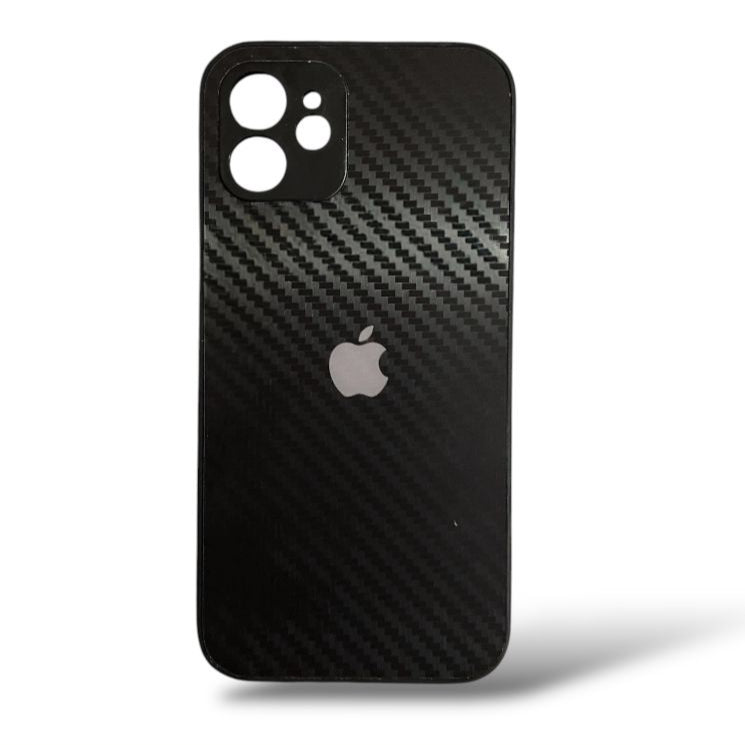 Premium Carbon Fibre Protective Case With Camera Protection For iPhone 12