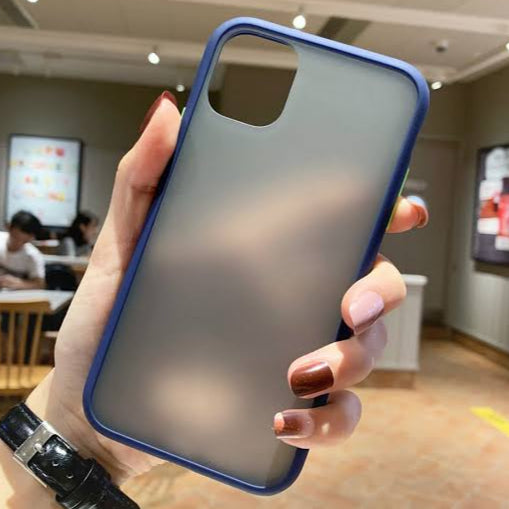 Premium Smoke Matte Protective Case For iPhone 11