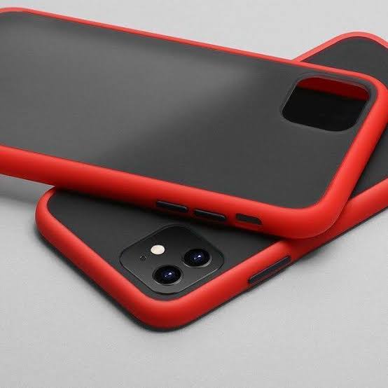 Premium Side Colour Smoke Matte Protective Case For iPhone 11