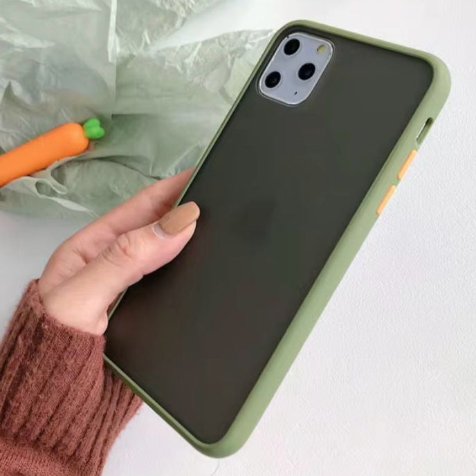 Premium Smoke Matte Protective Case For iPhone 11