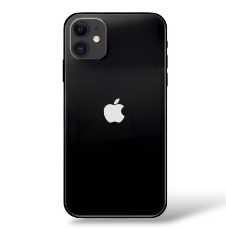 Premium Silicon Side Soft Back Hard Protective Logo Case For iPhone 11 Pro Max
