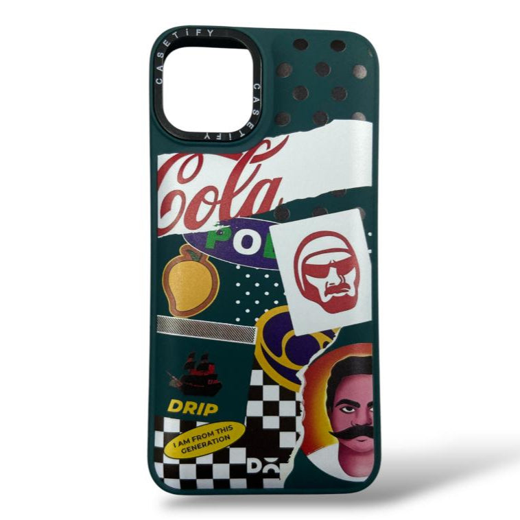 Premium Silicon Puff Printed Protective Case For iPhone 11 Pro Max