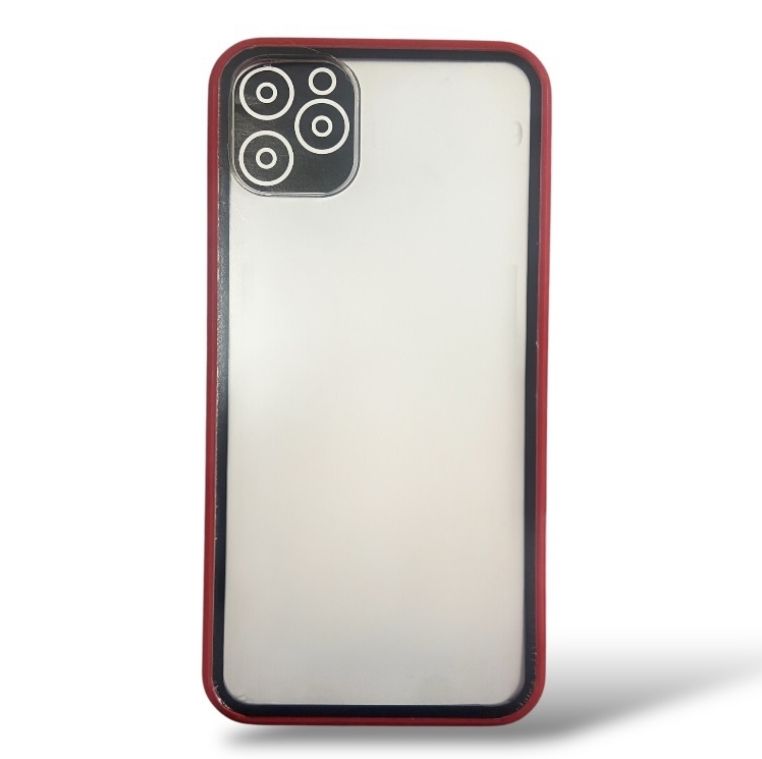 Premium Side Colour Transparent Protective Case For iPhone 11 Pro Max