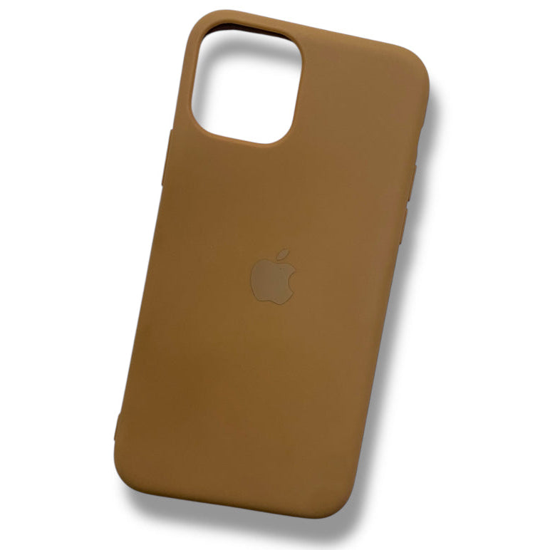Premium Soft Silicon Logo Protective Case For iPhone 11 Pro