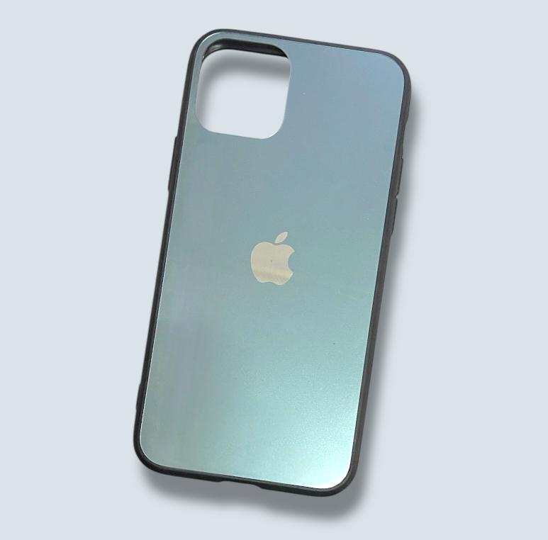 Premium Glass Logo Protective Case For iPhone 11 Pro