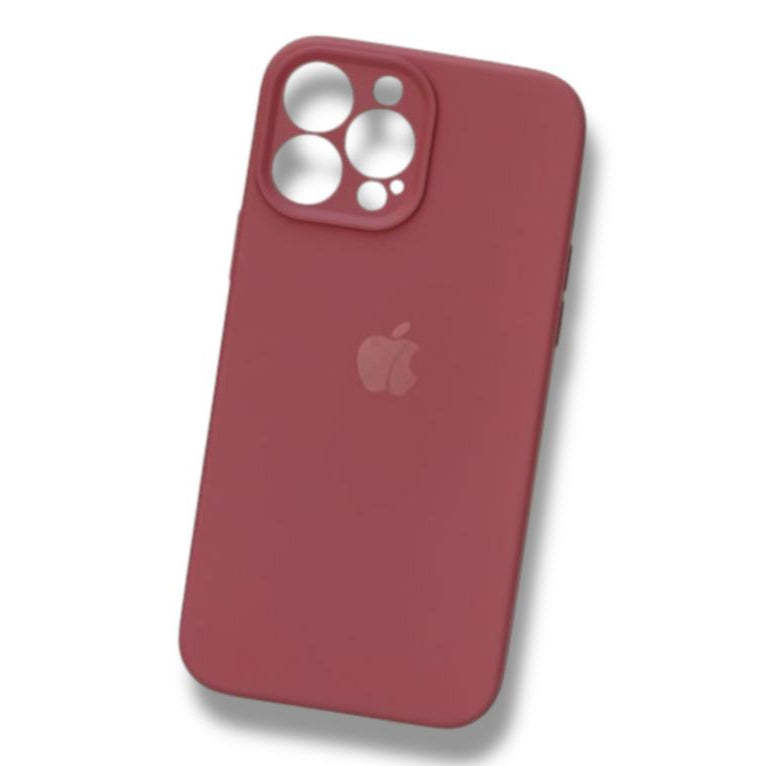 Premium Silicon Logo Protective Case With Camera Protection For iPhone 11 Pro