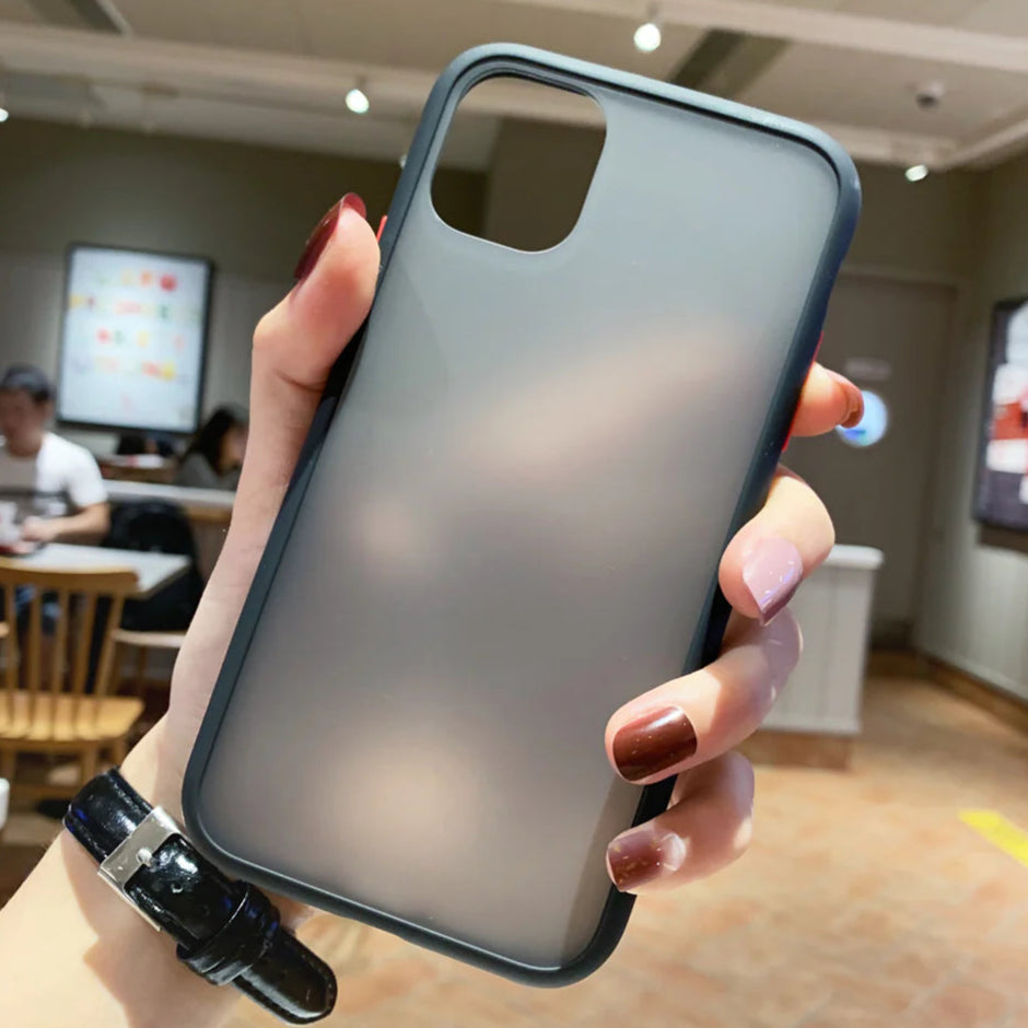 Premium Smoke Matte Protective Case For iPhone 11