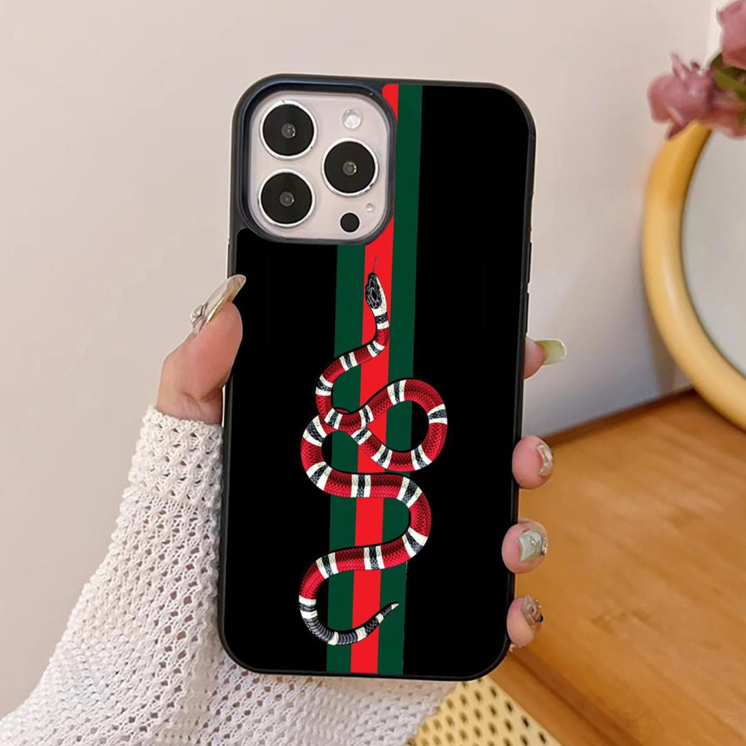 Premium Printed Snake Protective Case For iPhone 12/12 Pro