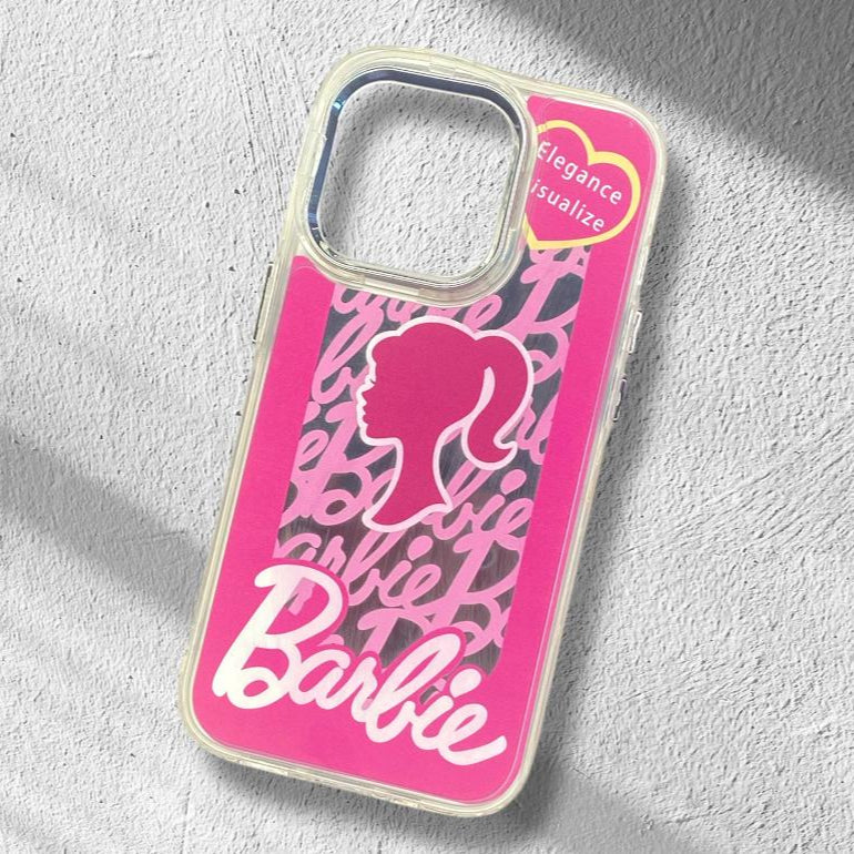 Premium Mirror Barbie Printed Protective Case For iPhone 12/12 pro