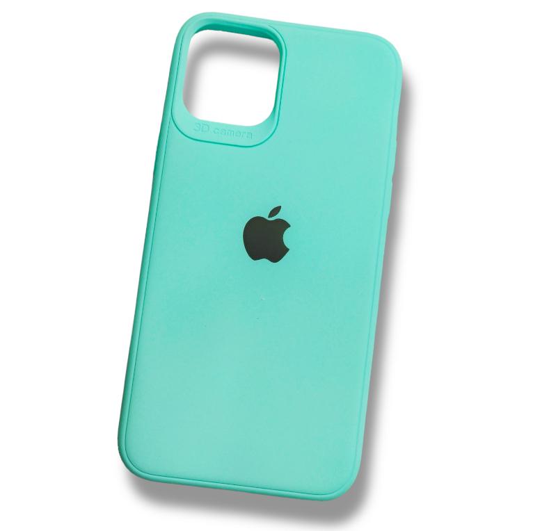 Premium Soft Silicon Logo Protective Case For iPhone 12/12 Pro