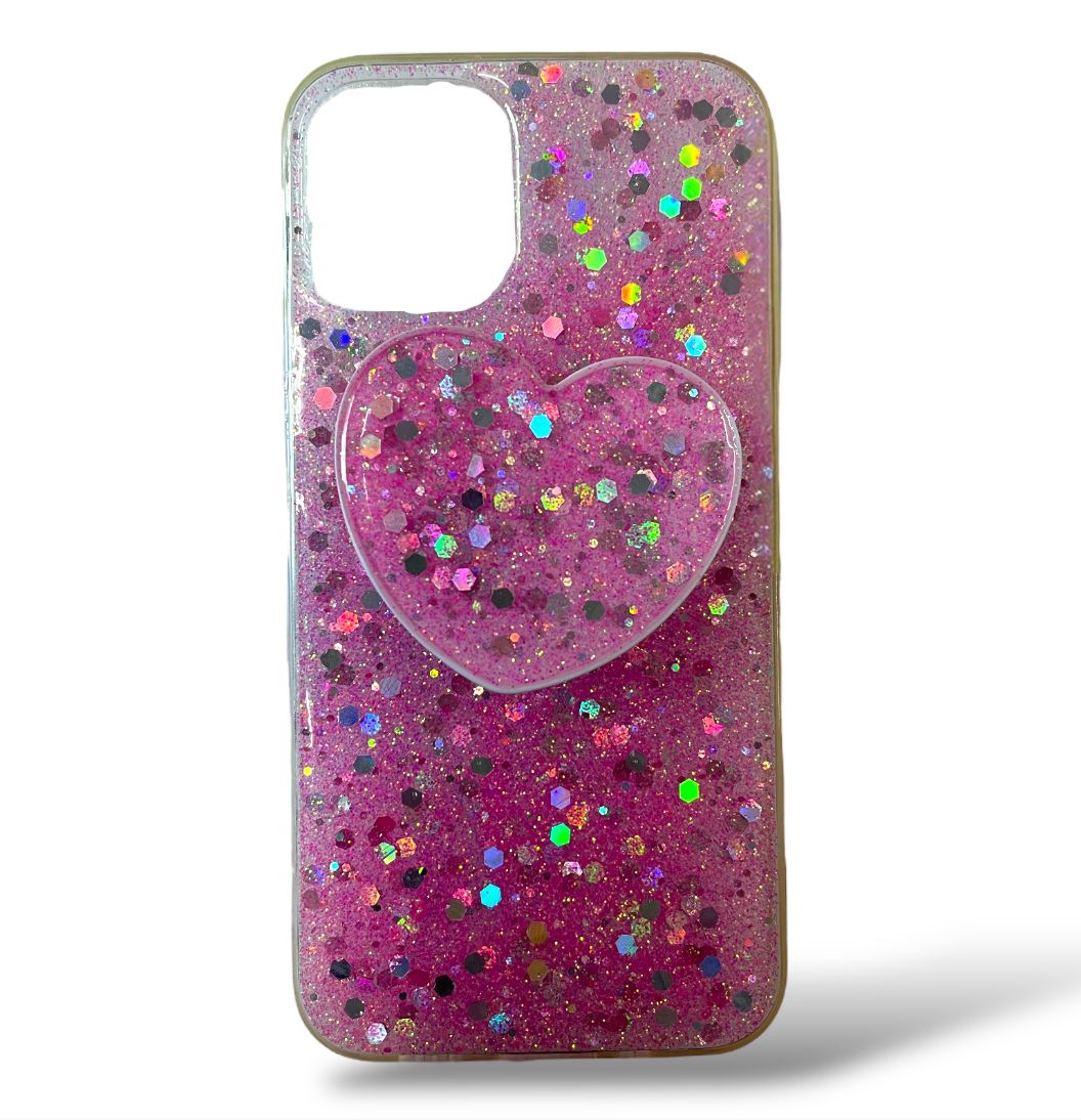 Premium Sparkle Protective Case With Stand For iPhone 12 Mini