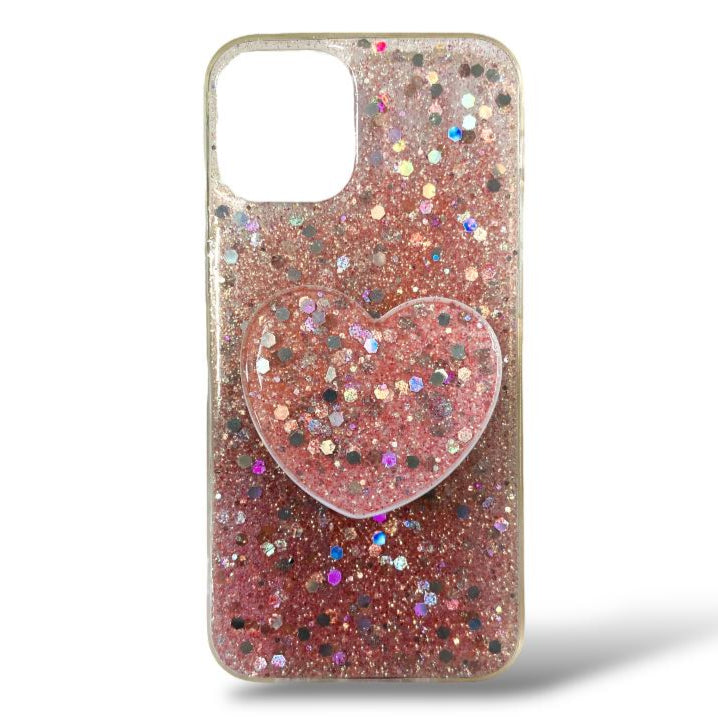Premium Sparkle Protective Case With Stand For iPhone 12 Mini