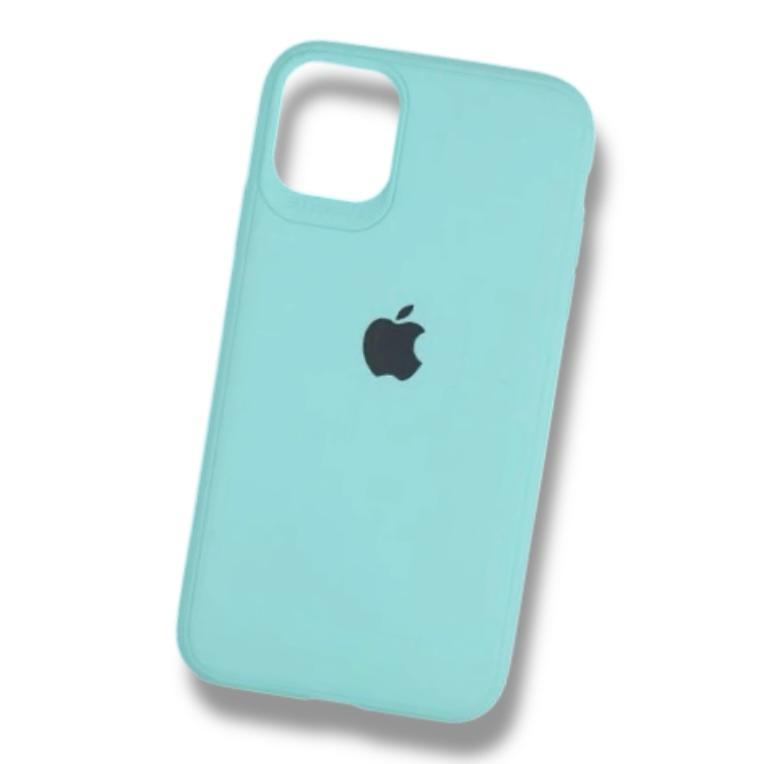 Premium Soft Silicon Logo Protective Case For iPhone 12 Pro Max
