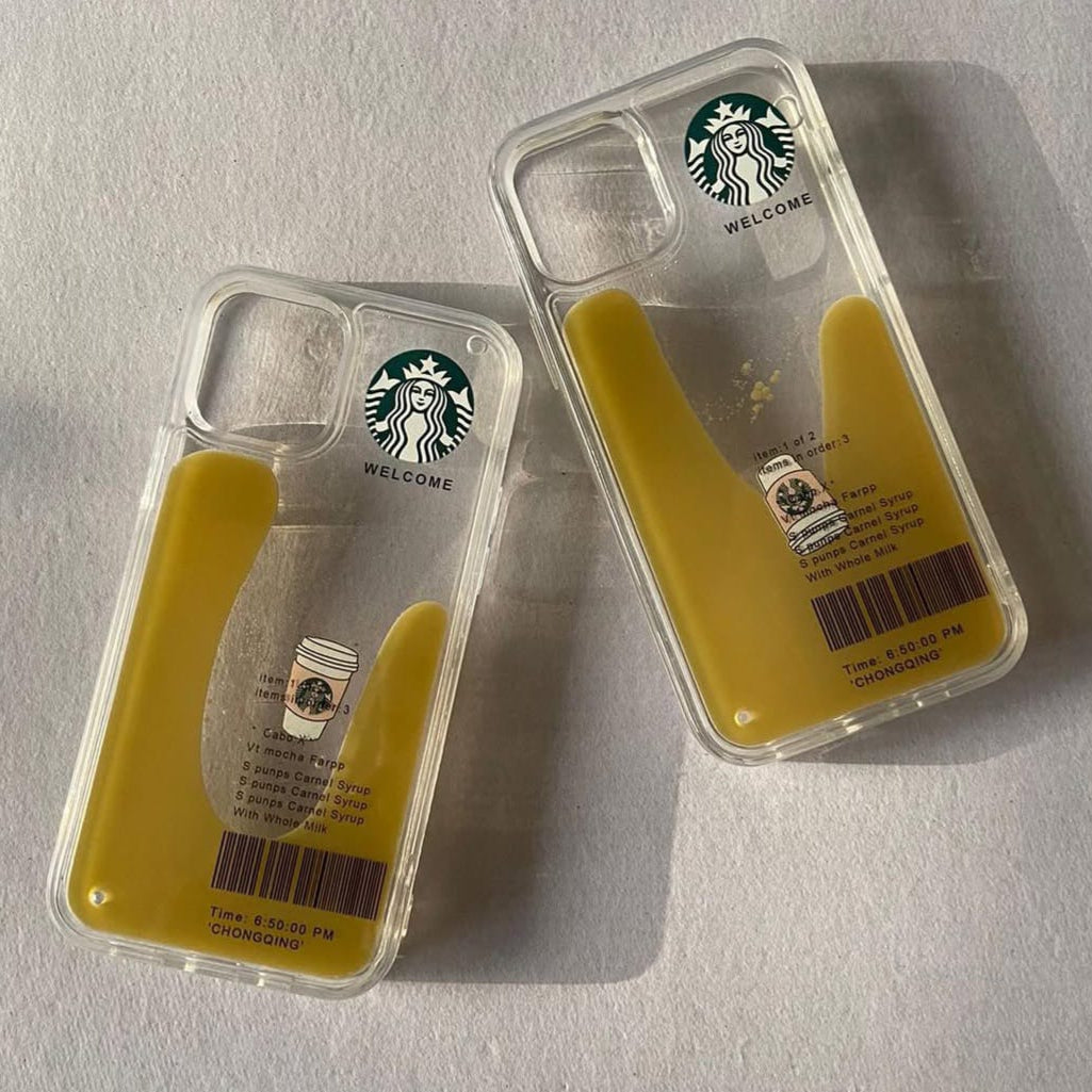 Premium Printed Starbucks Water Protective Case For iPhone 14 Plus