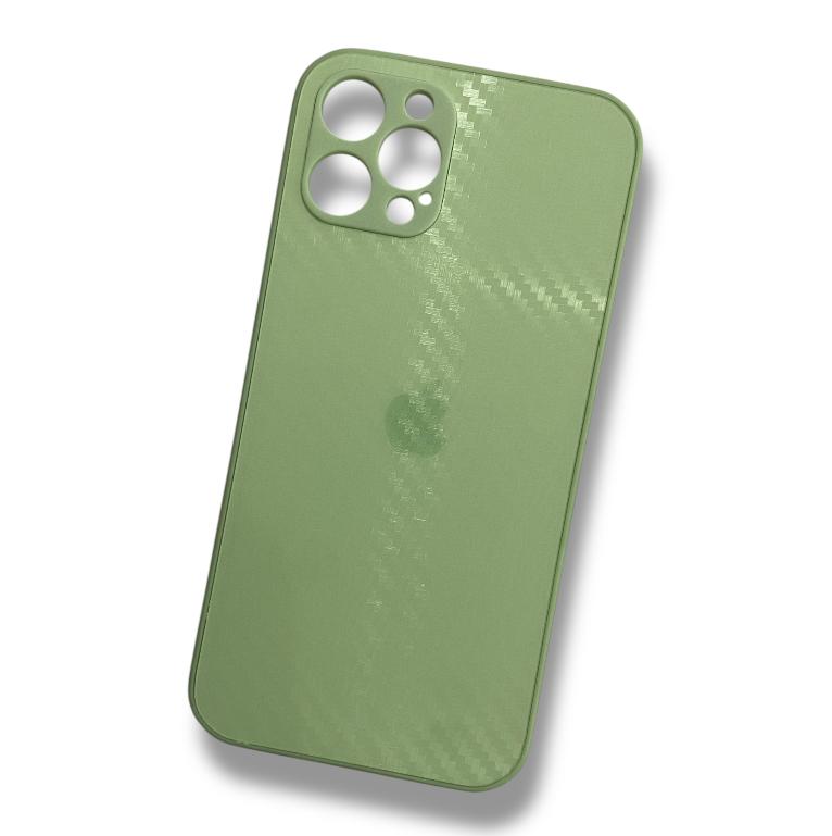 Premium Carbon Fibre Matte Protective Case With Camera Protection For iPhone 12 Pro