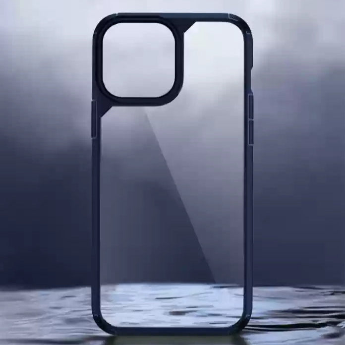 Premium Side Matte Colour Transparent Protective Case For iPhone 13/14