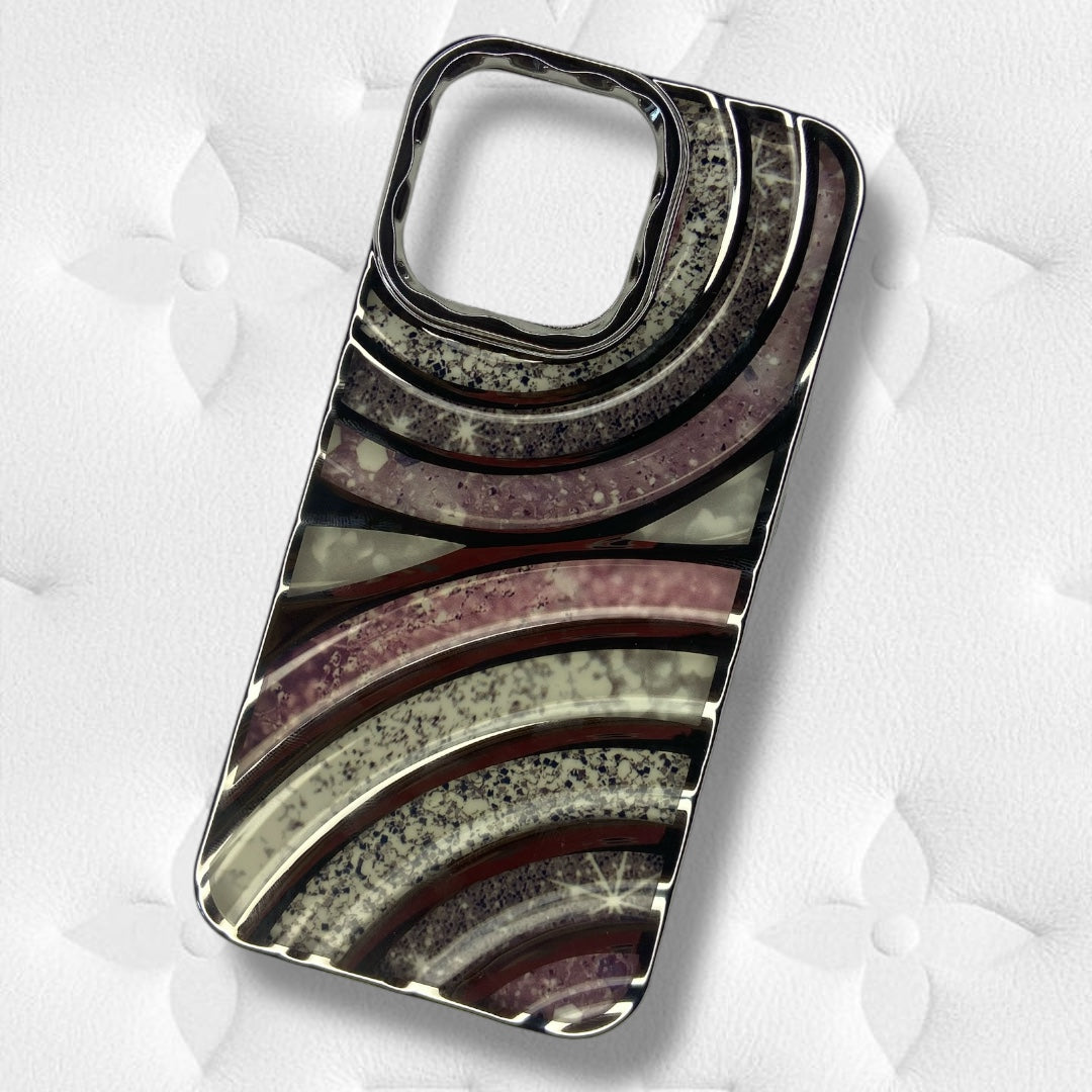 Premium Chrome Design Protective Case For iPhone 13/14