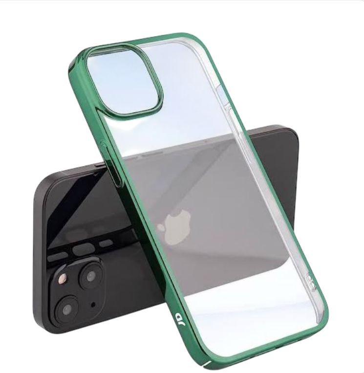 Premium Chrome Transparent Protective Case For iPhone 12 Pro Max