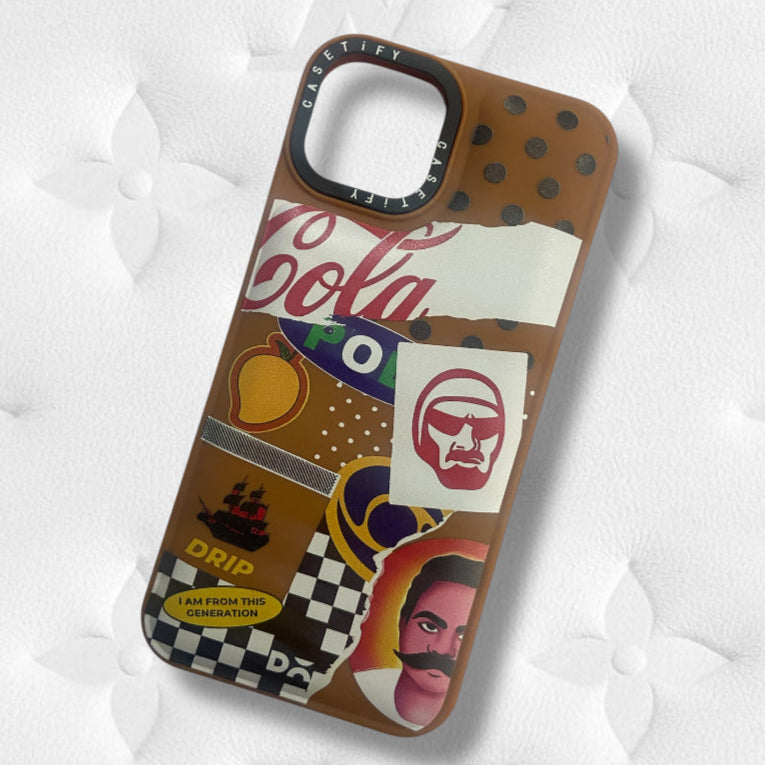 Premium Puff Printed Protective Case For iPhone 13/14