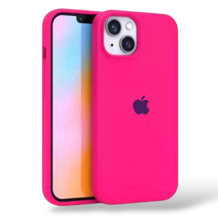 Premium Silicon Logo Protective Case For iPhone 13 Mini