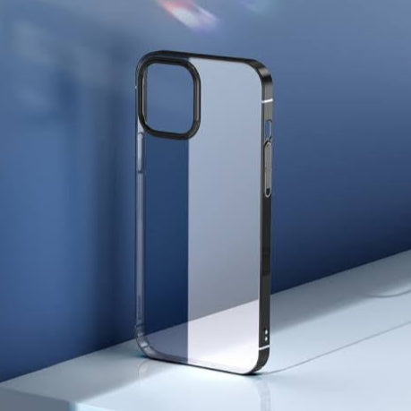 Premium Chrome Transparent Protective Case For iPhone 14 Pro