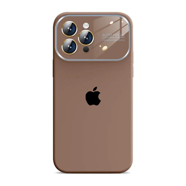 Premium Silicon Auto Focus Protective Case For iPhone 15 Plus