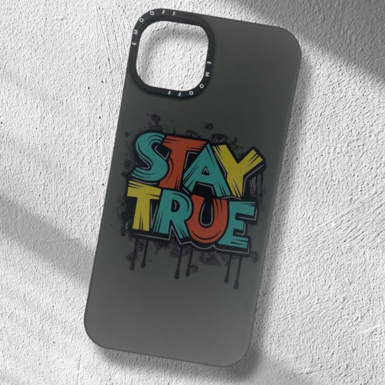 Premium Matte Printed Side Soft Back Hard Protective Case For iPhone 15 Plus