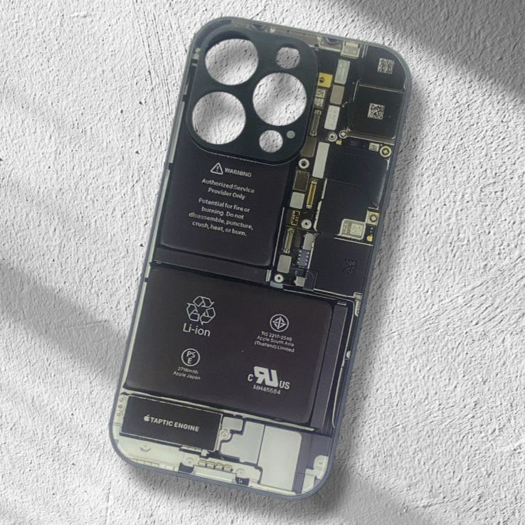 Premium Back Hard Printed Protective Case With Camera Protection For iPhone 15 Pro Max