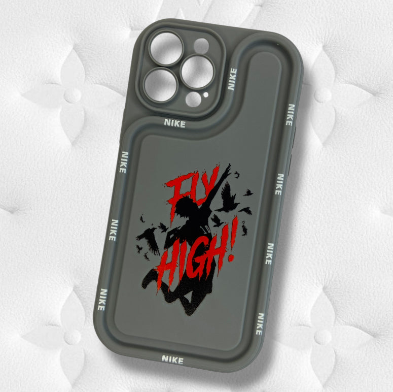 Premium Printed Silicon With Camera Protection Protective Case For iPhone 15 Pro Max