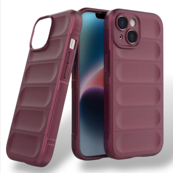 Premium Puff Silicon Protective Case For iPhone 15 Pro Max