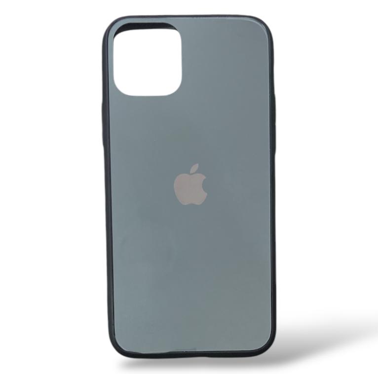 Premium Glass Logo Protective Case For iPhone 11 Pro Max