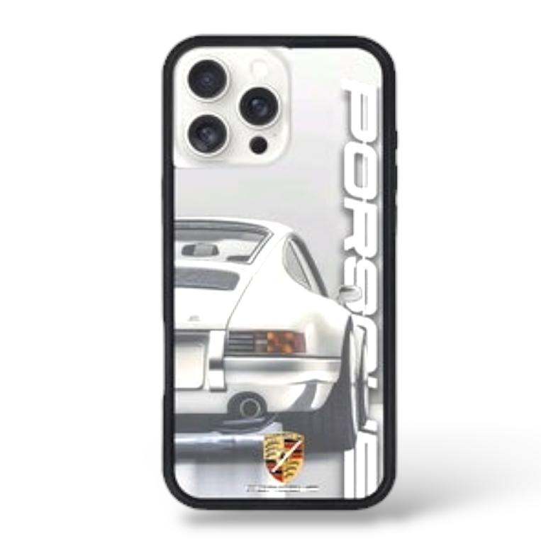 Premium Matte Glass Printed Protective Case For iPhone 16