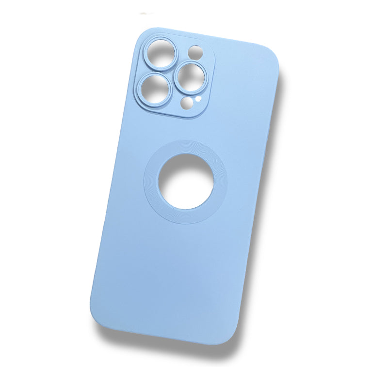 Premium Soft Silicon Logo Cut Case With Camera Protection For iPhone 12 Pro Max