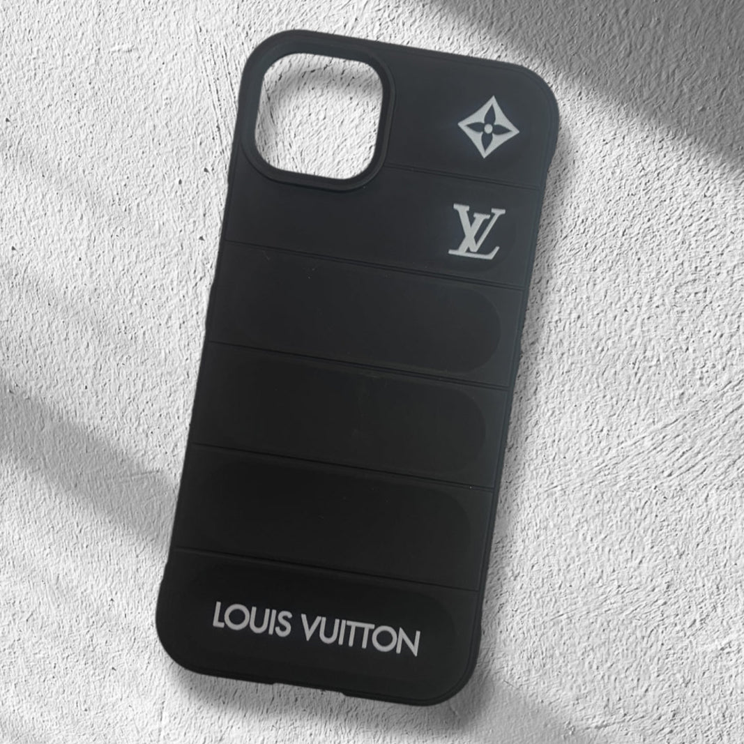 Premium Printed Puff Silicon Protective Case For iPhone 14 Plus