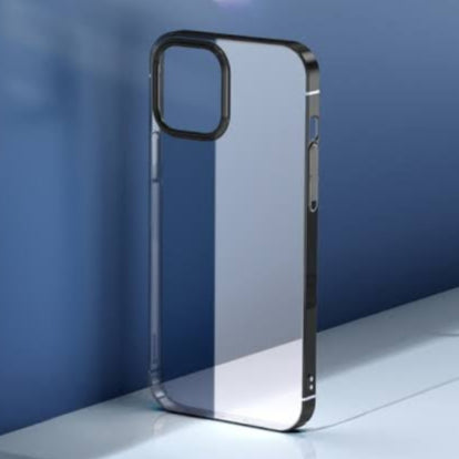 Premium Chrome Transparent Protective Case For iPhone 13/14